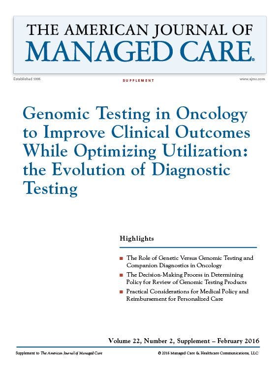 Genomic Testing in Oncology to Improve Clinical Outcomes While Optimizing Utilization: the Evolution