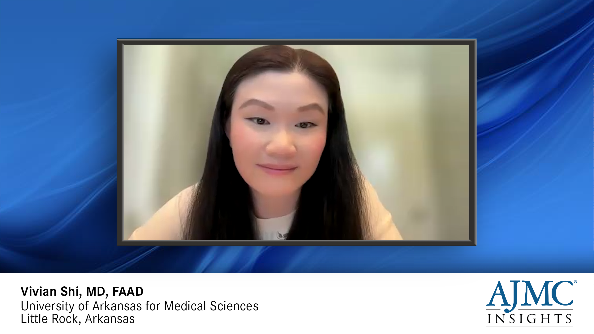 Vivian Shi, MD, FAAD, an expert on hidradenitis suppurativa