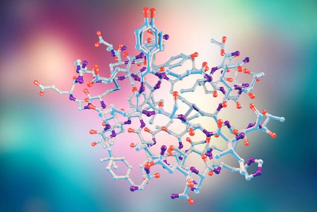 Molecular model of insulin molecule | Image Credit: © Dr_Microbe - stock.adobe.com