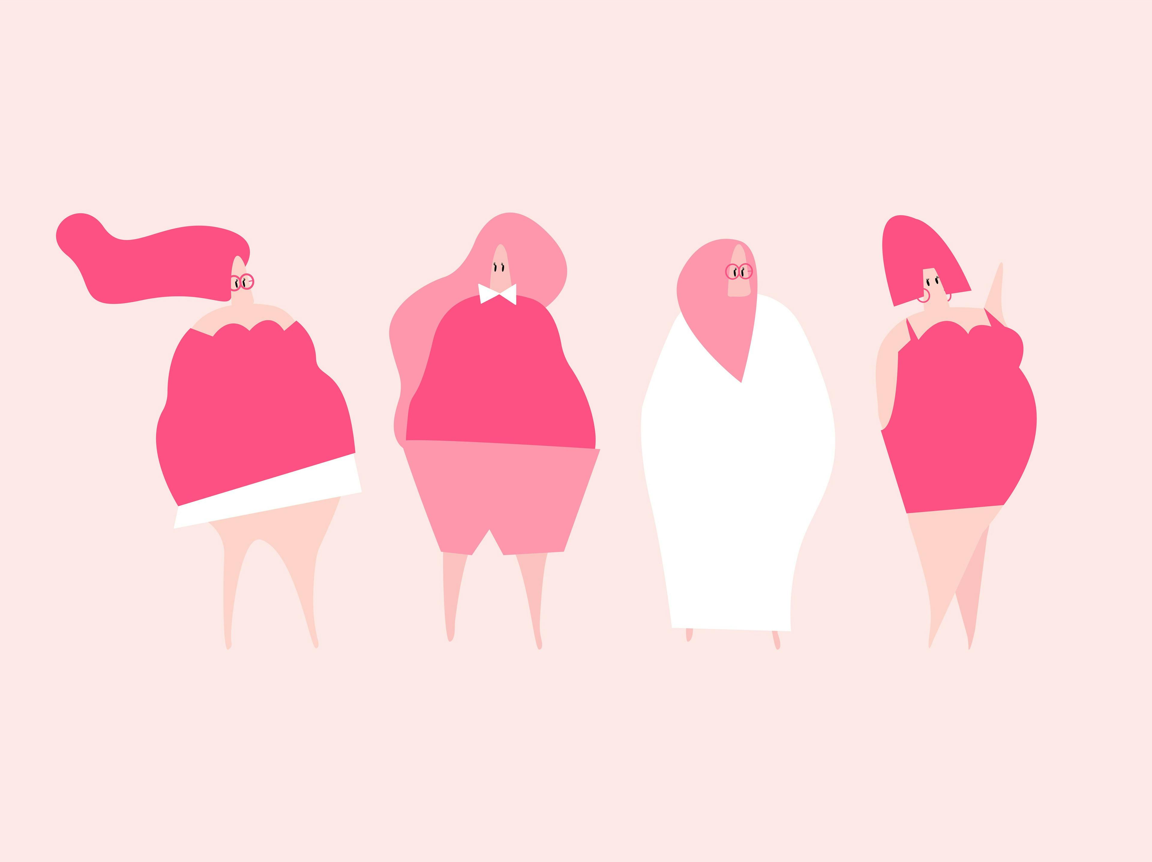 Illustration of diverse women with breast cancer, obesity | Image Credit: Rawpixel.com - stock.adobe.com