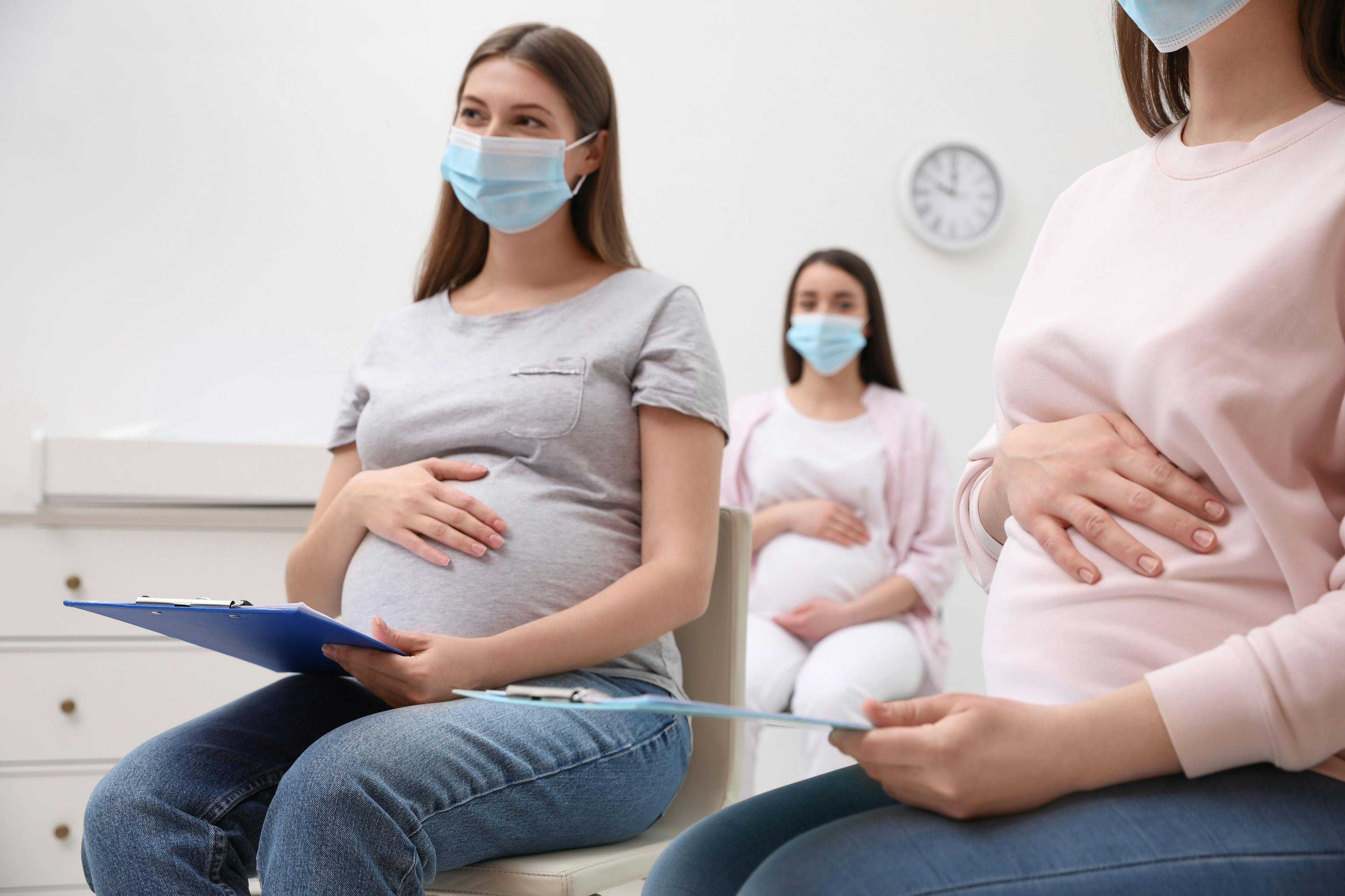 Data shows that pregnant individuals have 3 times the risk of contracting COVID vs the general population | image credit: New Africa - stock.adobe.com