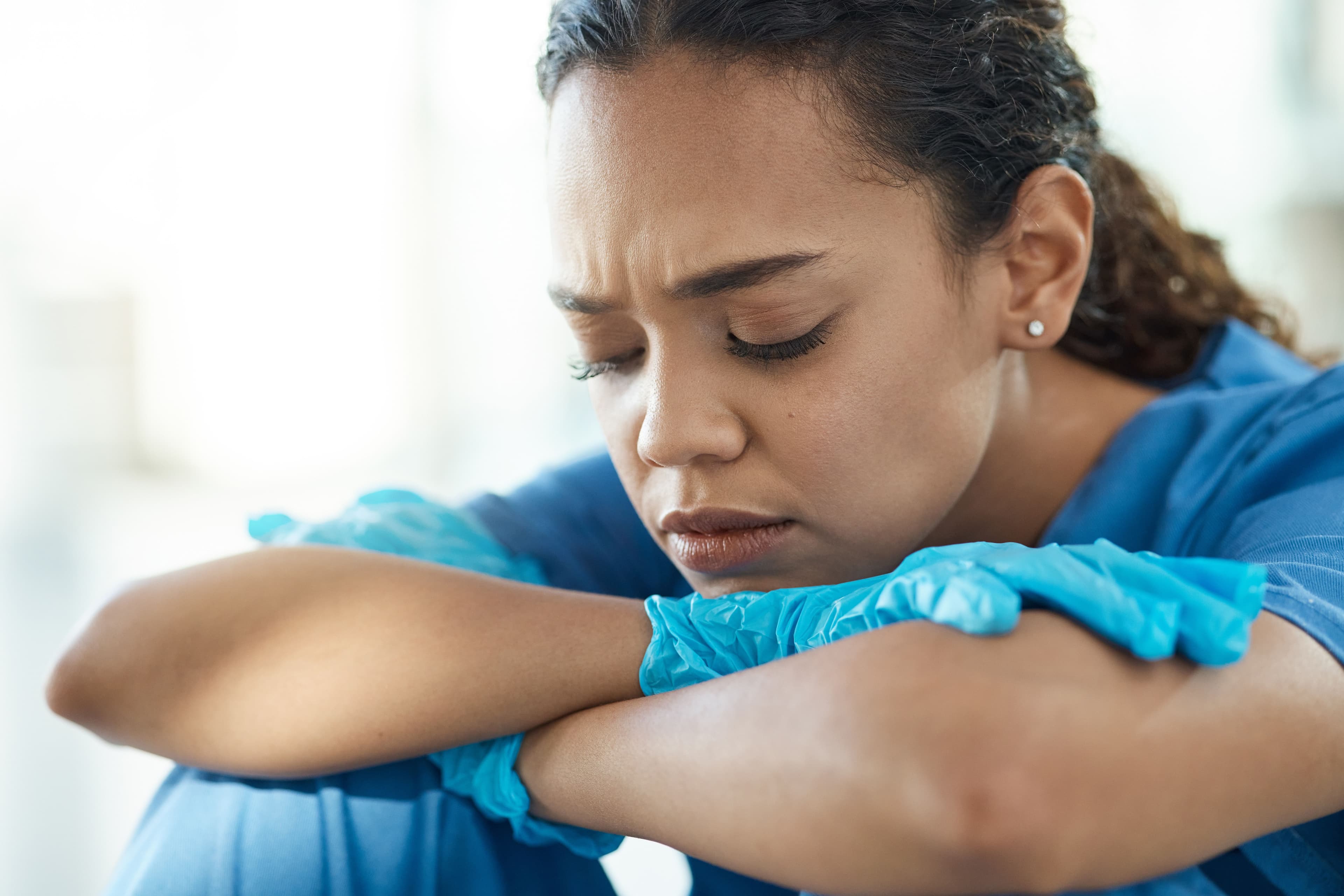 Nurses during COVID-19 experience burnout | Image Credit: Nina Lawrenson/peopleimages.com - stock.adobe.com