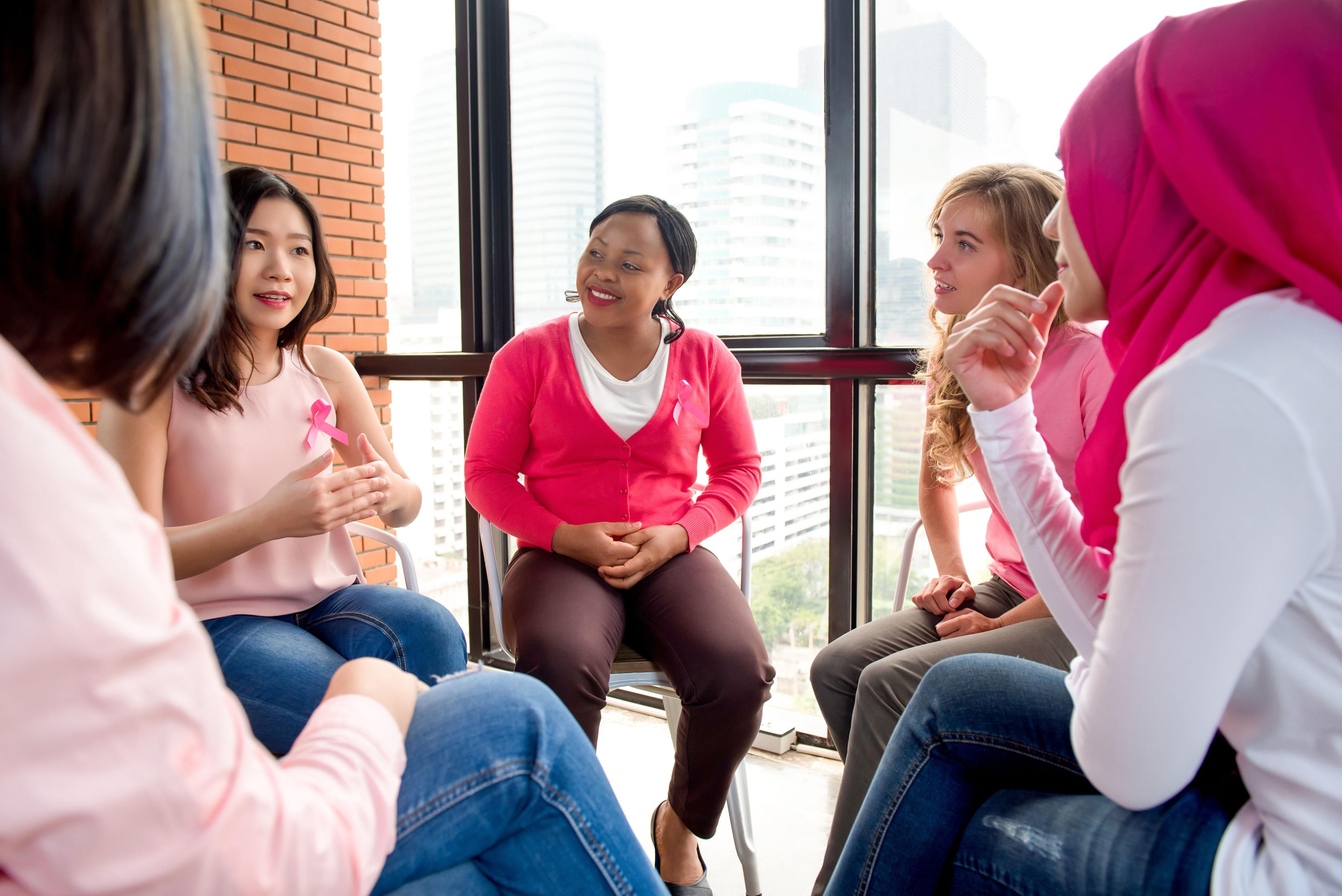 Breast cancer support group | Image Credit:  Atstock Productions - stock.adobe.com 