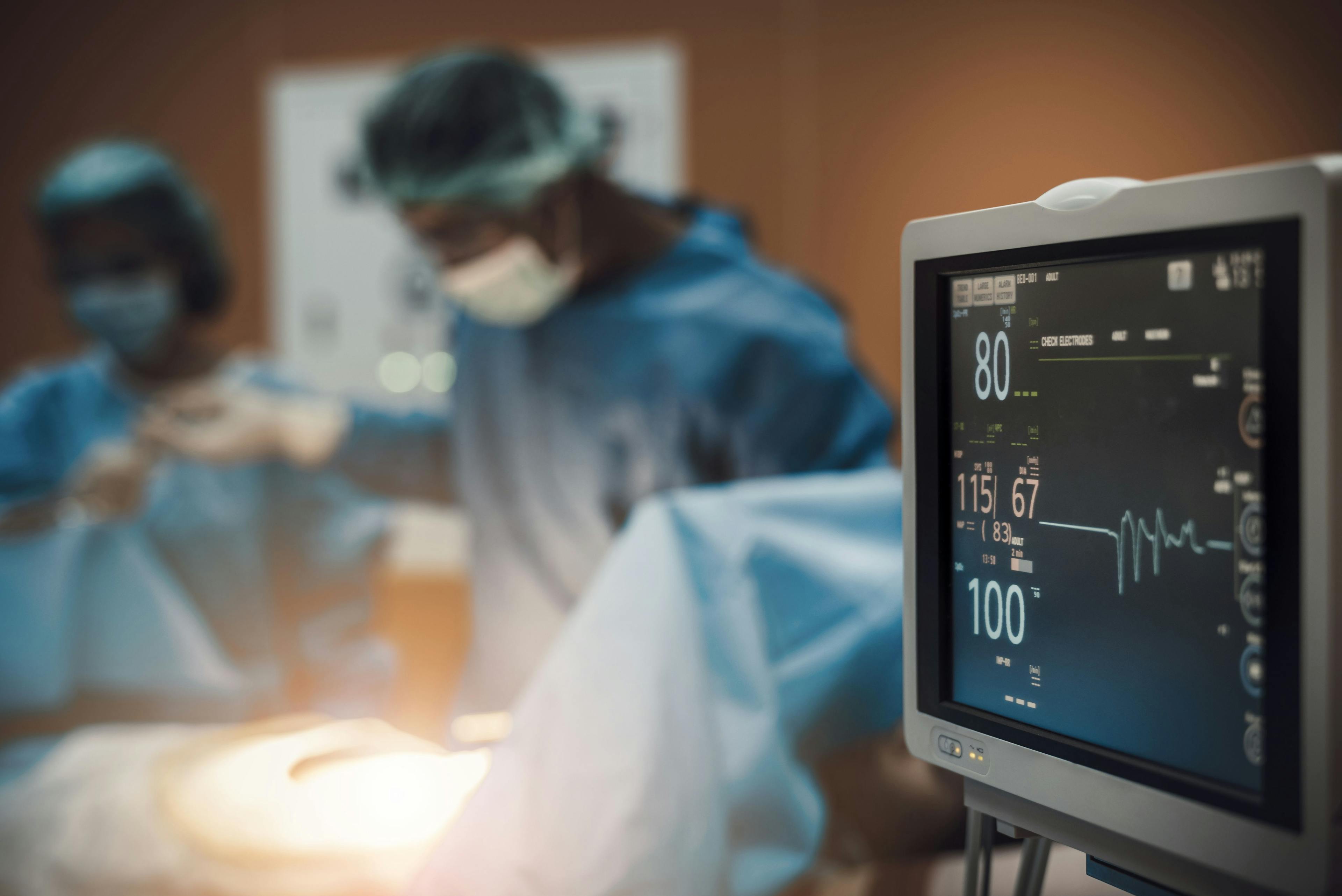 Electrocardiogram in hospital surgery operating emergency room | Image credit: totojang1977 – stock.adobe.com