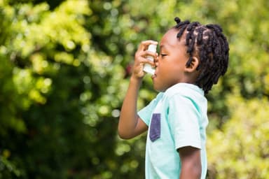 Boy using an asthma inhaler | WavebreakmediaMicro - stock.adobe.com