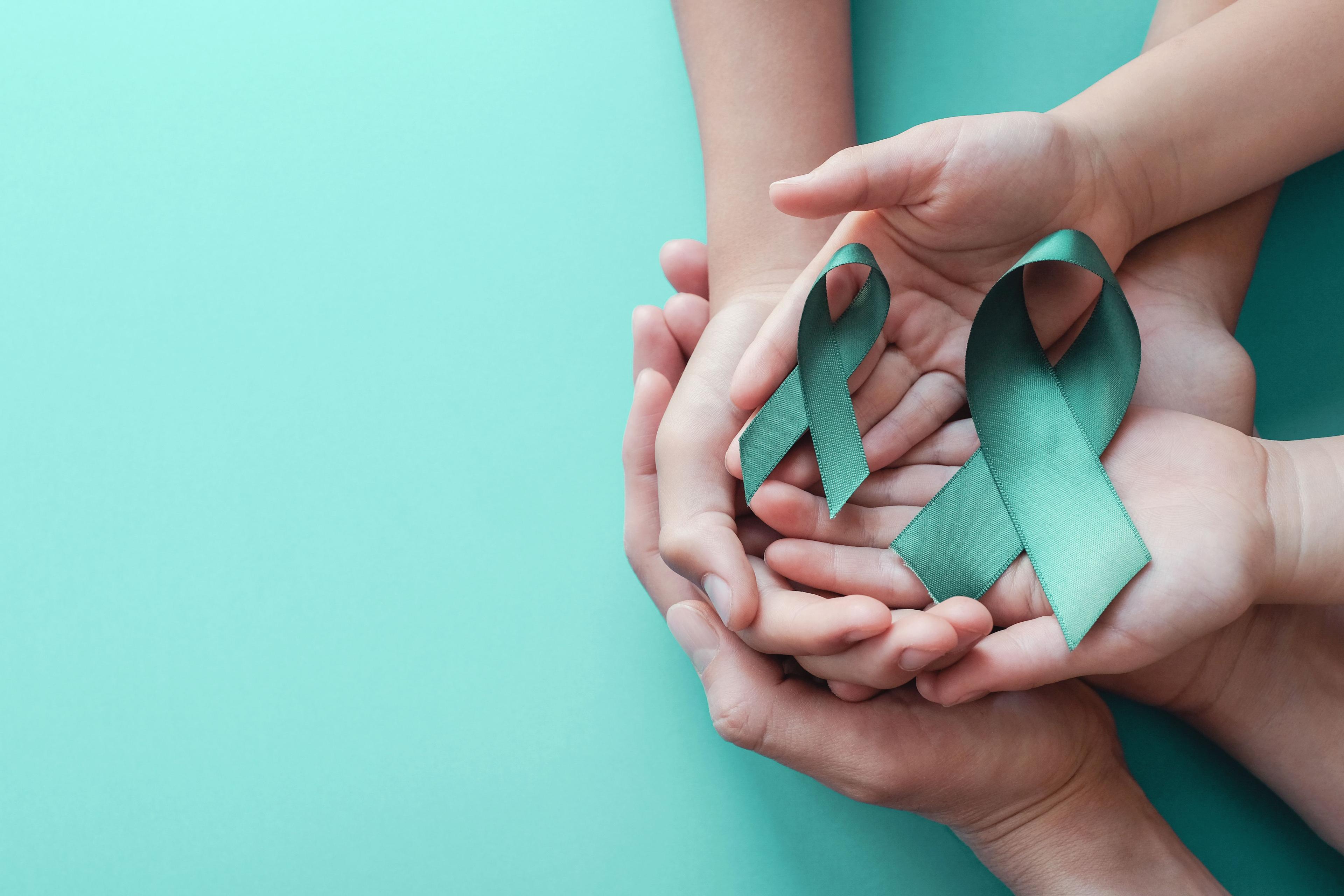 Ovarian cancer awareness ribbon | Image credit: SewcreamStudio - stock.adobe.com