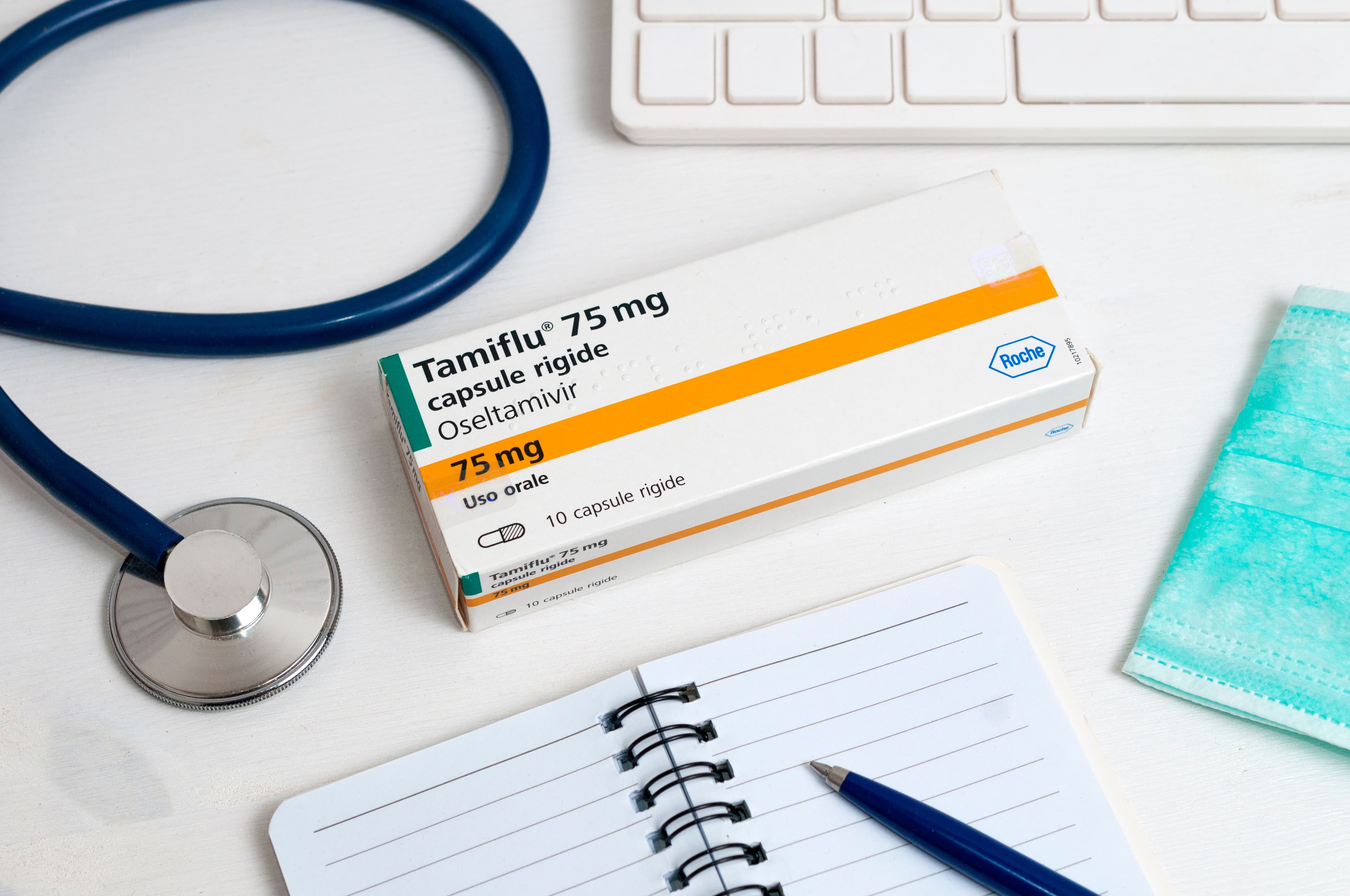 Oseltamivir being prescribed to patient | Image Credit: cristianstorto - stock.adobe.com