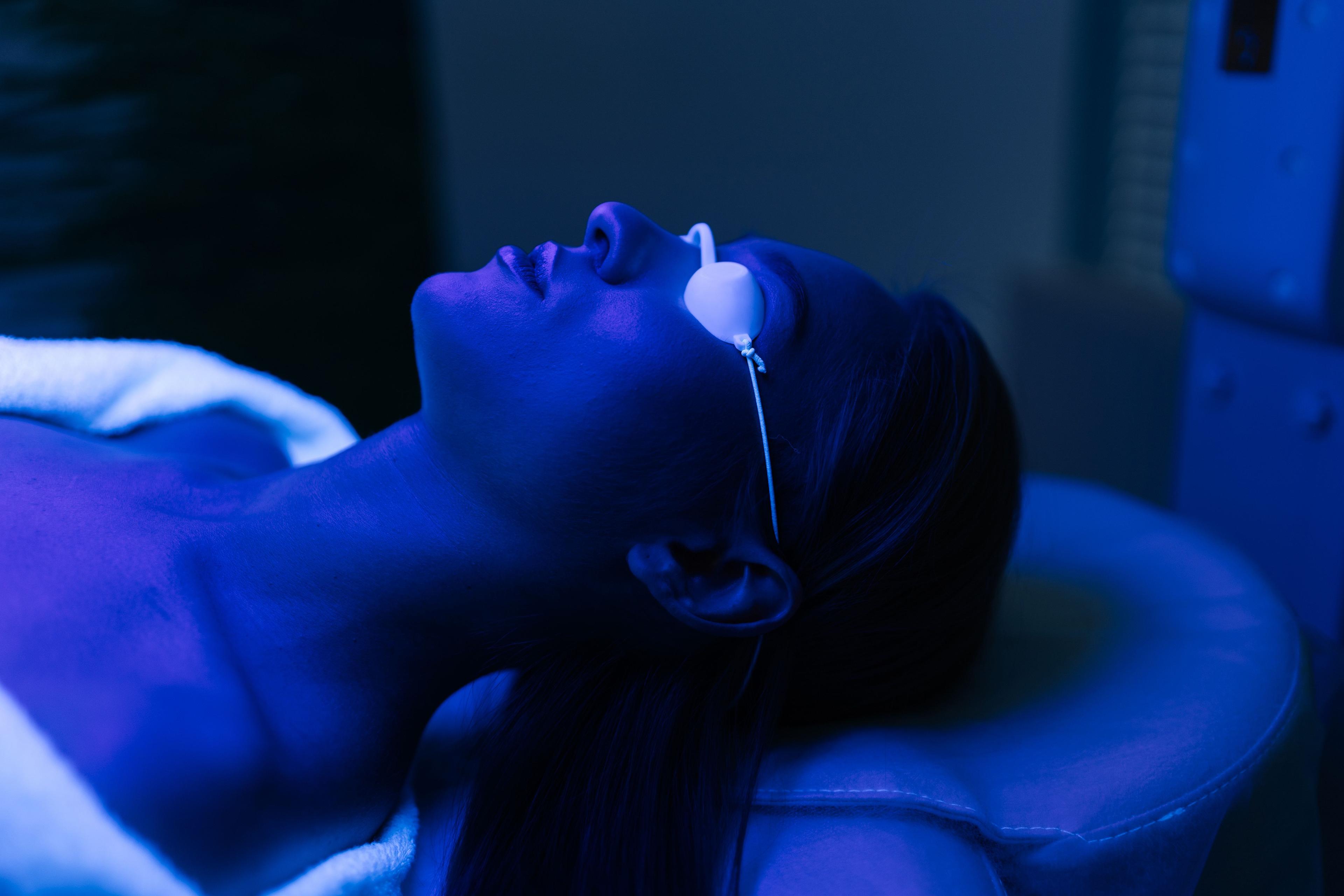 Woman receives phototherapy | Image credit: dikushin - stock.adobe.com