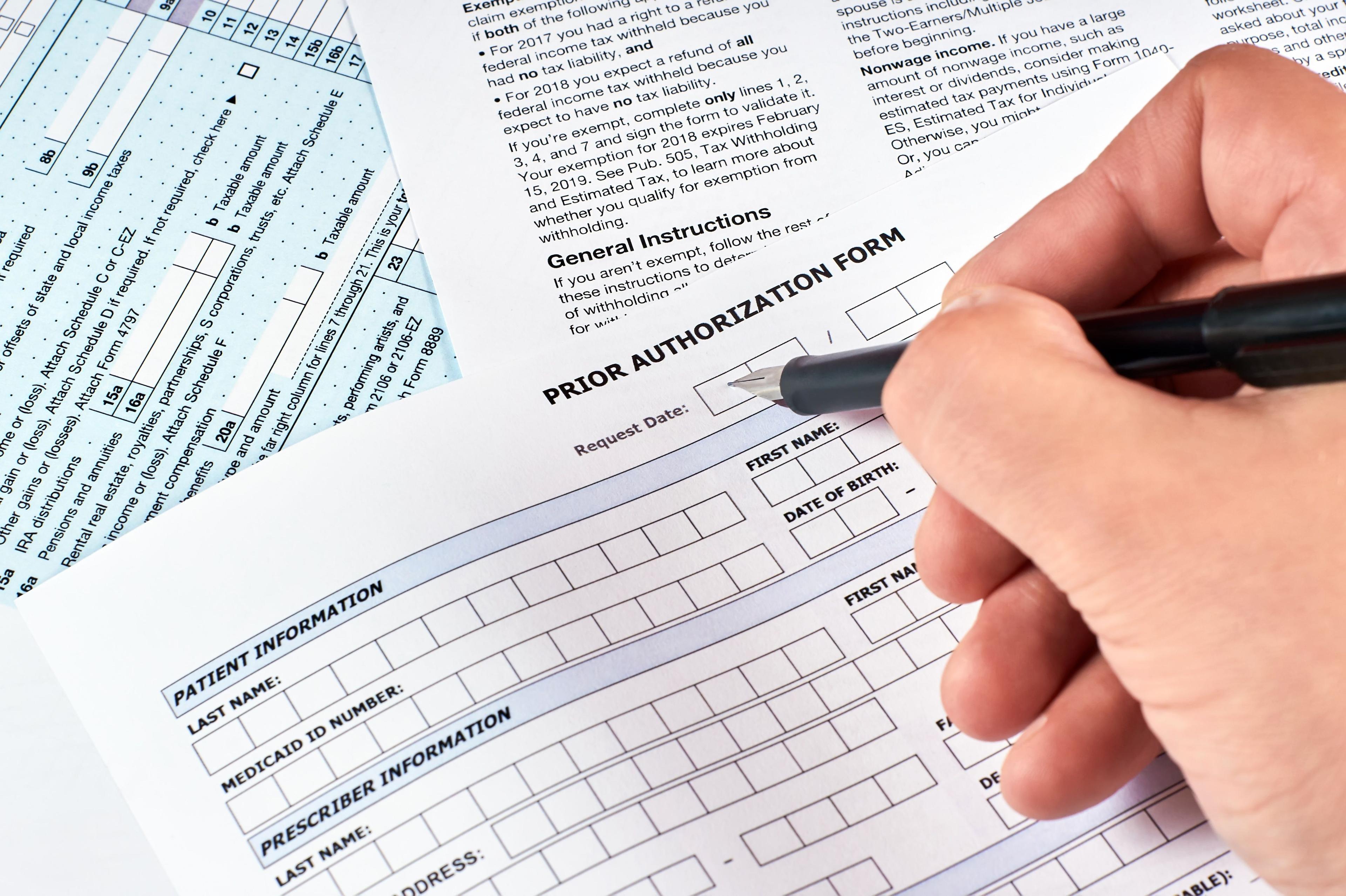 Prior authorizations can lead to a delay of patient care in patients with retina diseases | Image credit: Maksim Shchur - stock.adobe.com