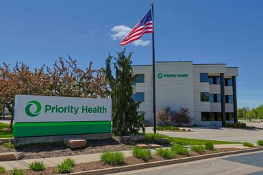 Image of Priority Health's main campus in Grand Rapids, Michigan | Image Credit: © Priority Health