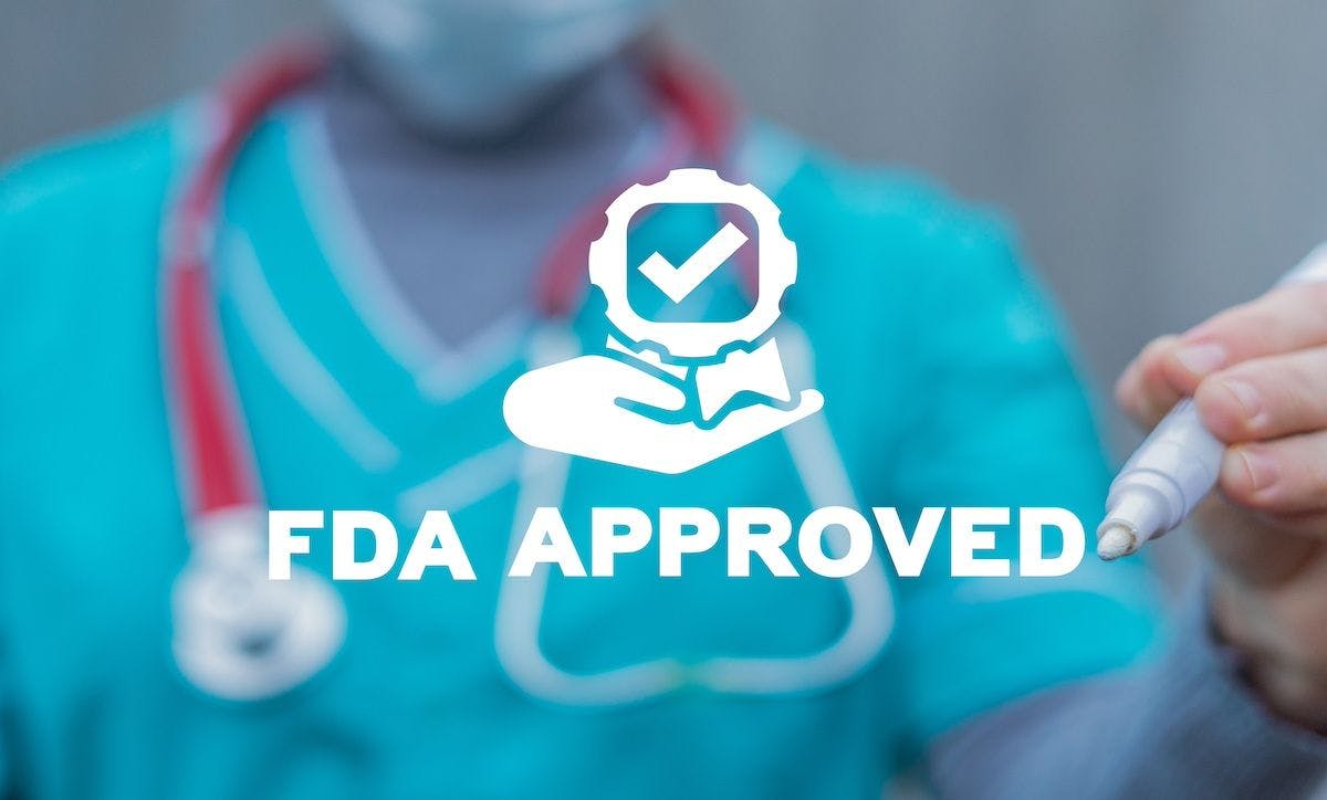 Concept of FDA approved | Image credit: wladimir1804 - stock.adobe.com