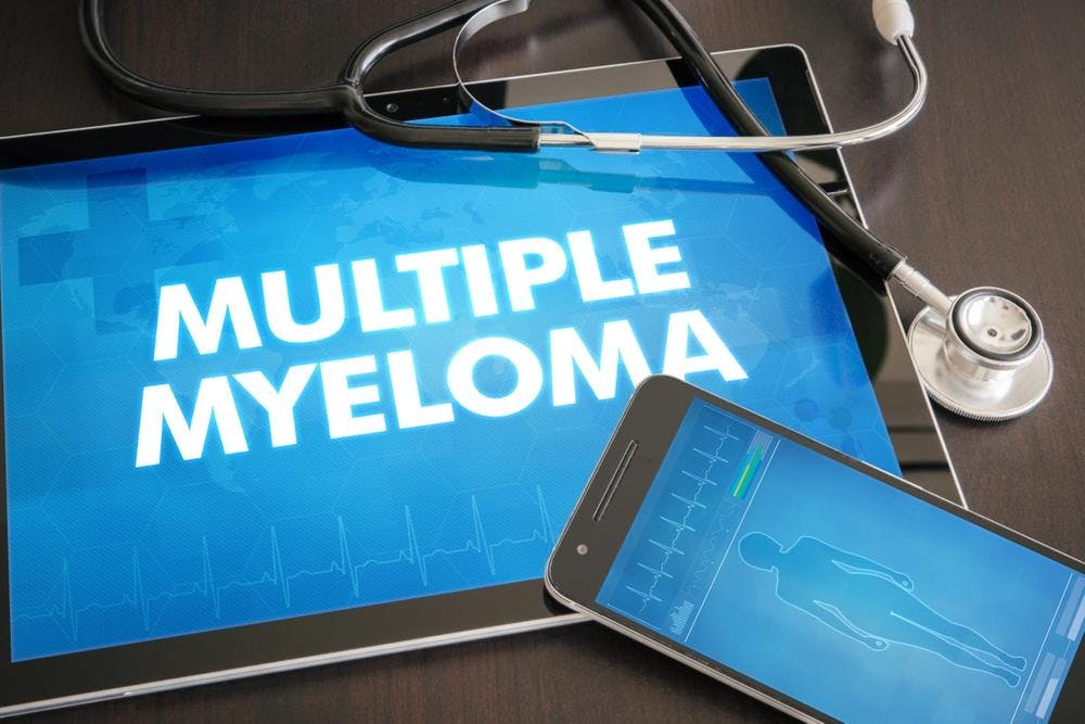 Image of words multiple myeloma
