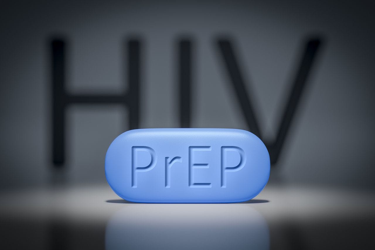 Picture of PrEP pill